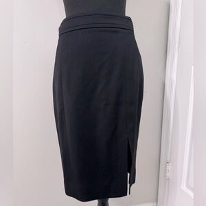 White House Black Market Pencil Skirt with side slit